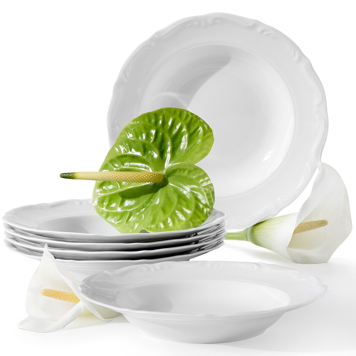 Talerz głęboki 6 szt. MARIA TERESA