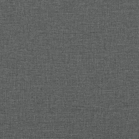 vidaXL 2-osobowa sofa z poduszkami, ciemnoszara, 140 cm, tkanina