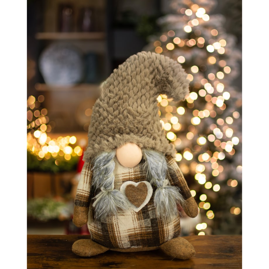 SKRZAT krasnal na prezent święta Mikołaj gnom DUŻY