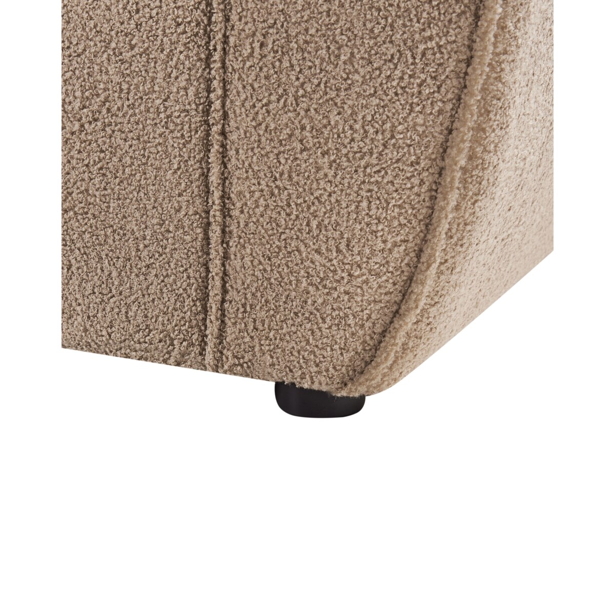 Fotel ELLEDE Boucle Jasnobrązowy