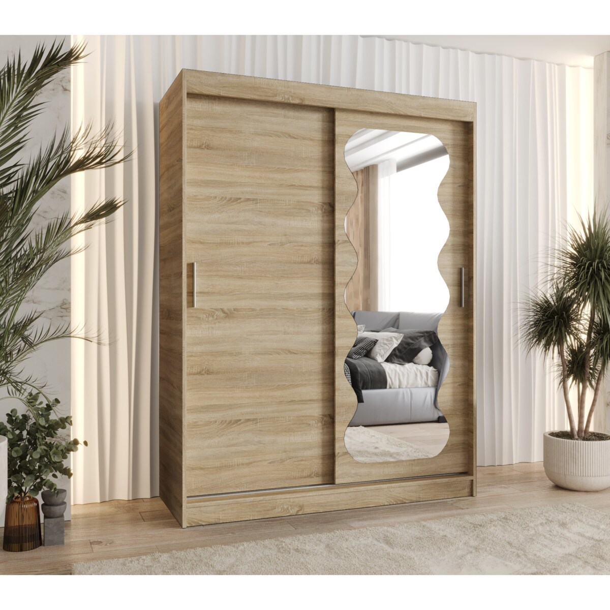 Szafa przesuwna SPOTI 150 sonoma