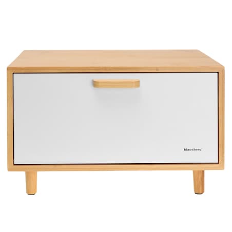 Chlebak bambusowy pojemnik na pieczywo chleb biały KLAUSBERG