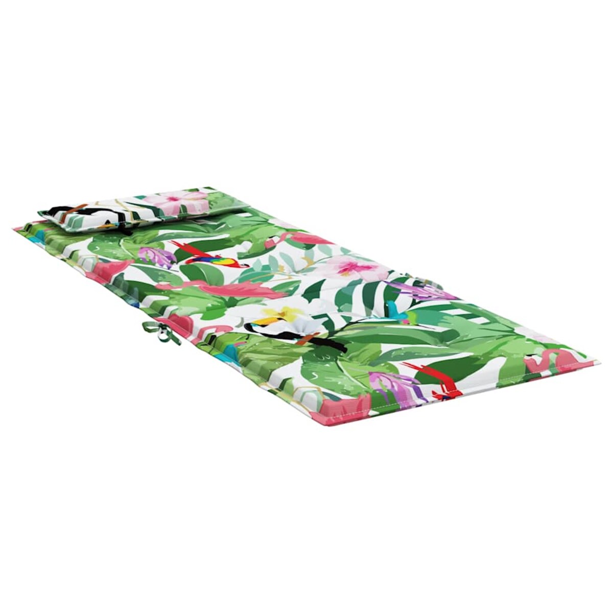 vidaXL Poduszki na krzesła z wysokim oparciem, 4 szt., wielokolorowe