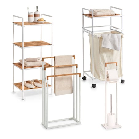 Stojak łazienkowy na szczotkę WC, komplet 2 w 1, ZELLER