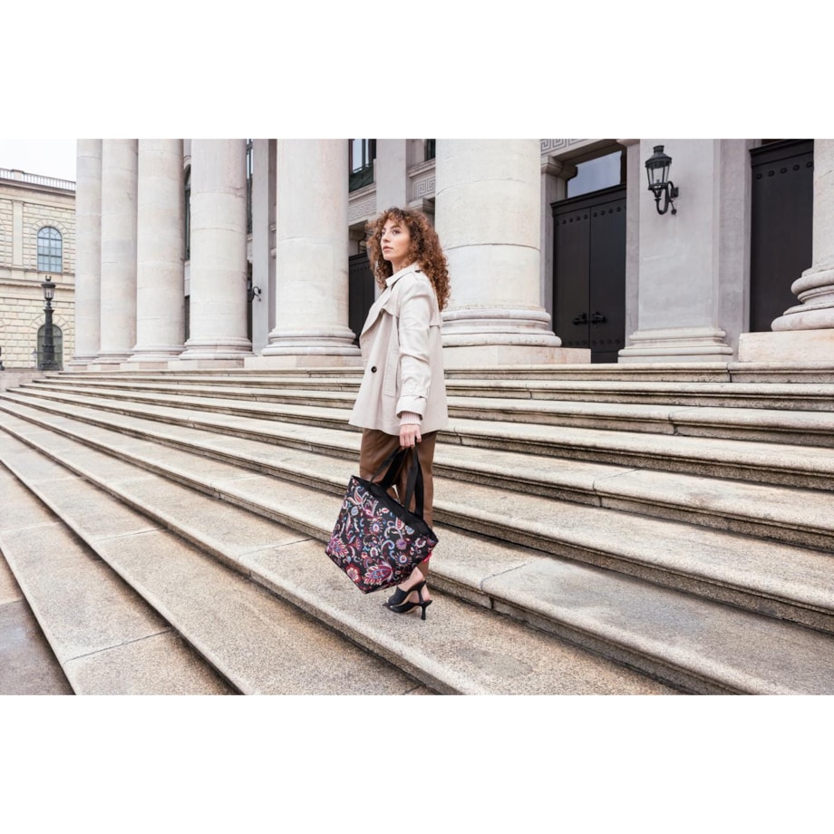 Torba SHOPPER M, paisley black