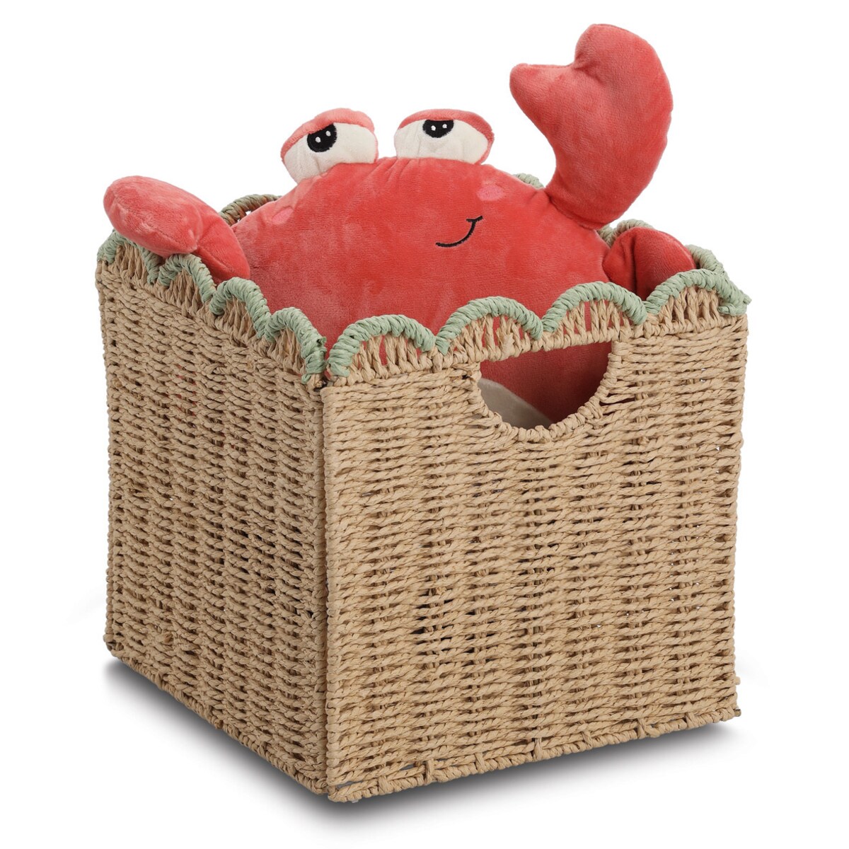 Koszyk do przechowywania, pleciony ZELLER, 30 x 30 x 30 cm