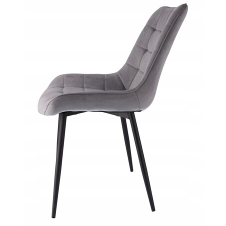 2 X Krzesło Do Jadalni Kuchni Salonu Do Jadalni Kuchni Stołu Zestaw Komplet Misty Szare