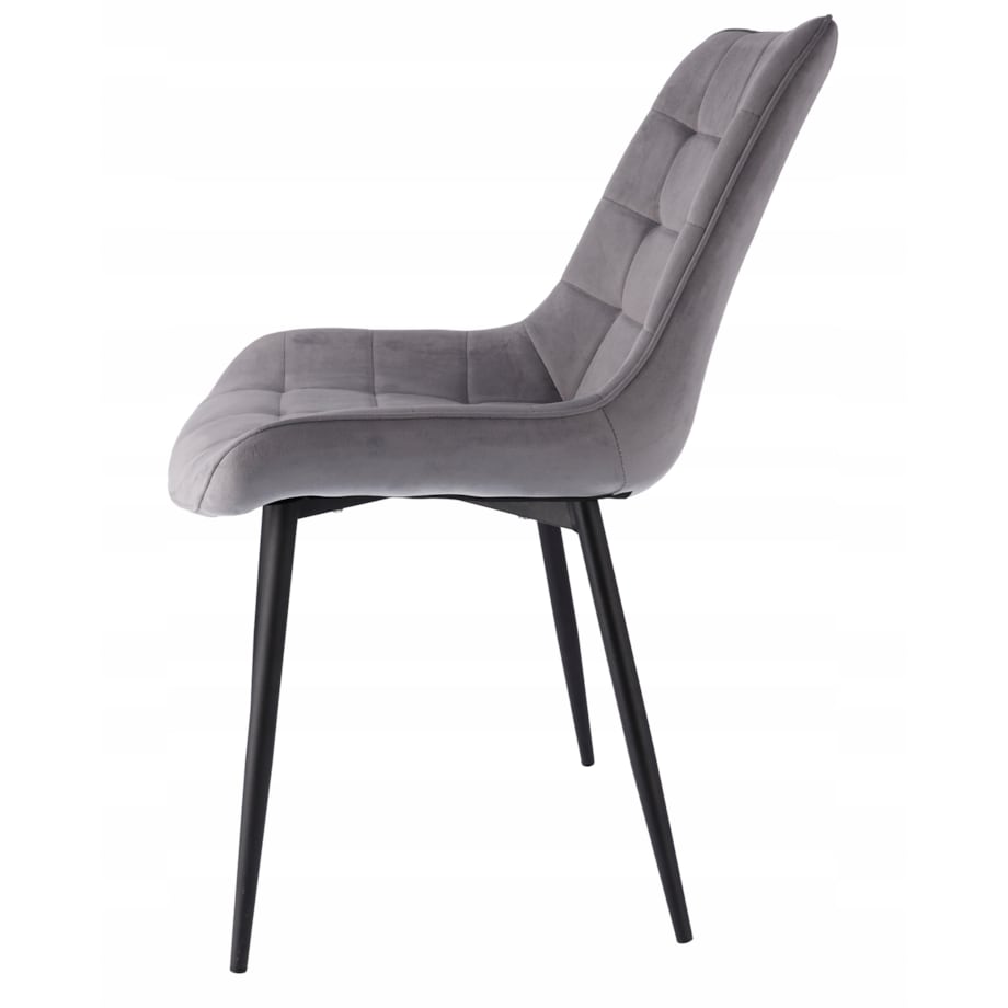 2 X Krzesło Do Jadalni Kuchni Salonu Do Jadalni Kuchni Stołu Zestaw Komplet Misty Szare