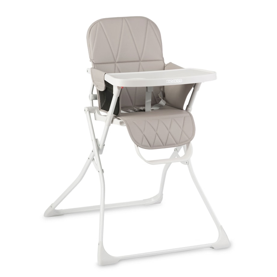 Krzesełko do karmienia Ricokids Nuco lekkie składane podnóżek 7096