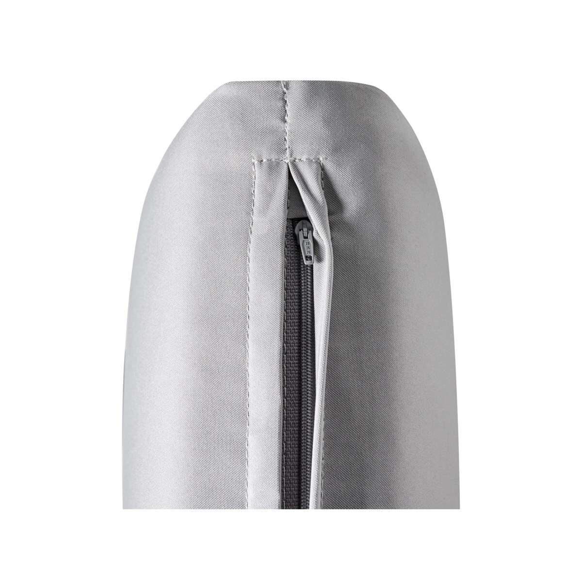 Zestaw 6 poduszek ogrodowych JAVA/AMANTEA PREMIUM 50 x 70 cm Jasnoszary