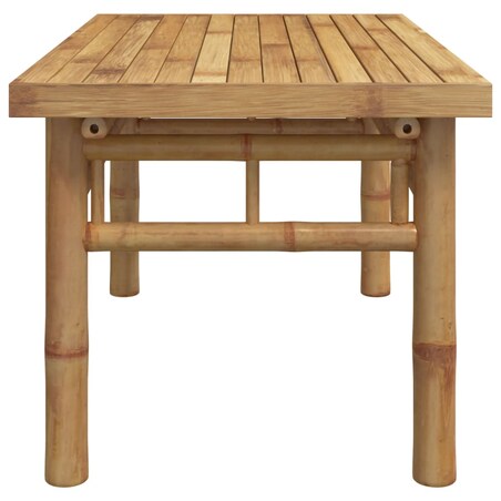 vidaXL Stolik kawowy, 70x40x35 cm, bambusowy