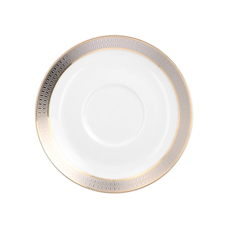 Garnitur do herbaty dla 6 osób 18 el. Astra Złota Sepia G672