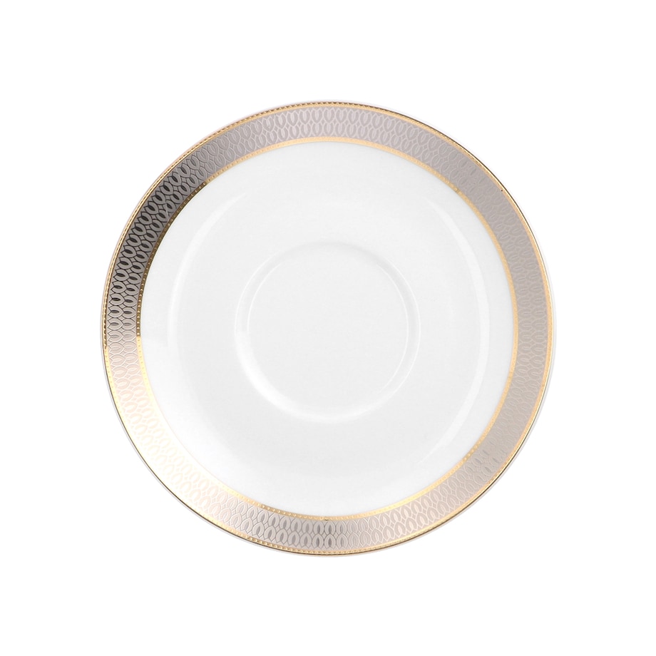 Garnitur do herbaty dla 6 osób 18 el. Astra Złota Sepia G672