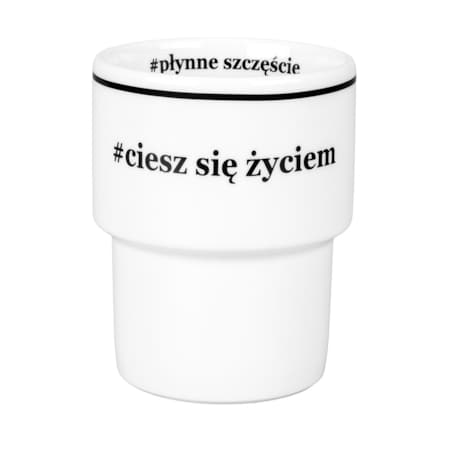 Kubek 300 ml Hel "Ciesz się życiem" LU52 (2189)
