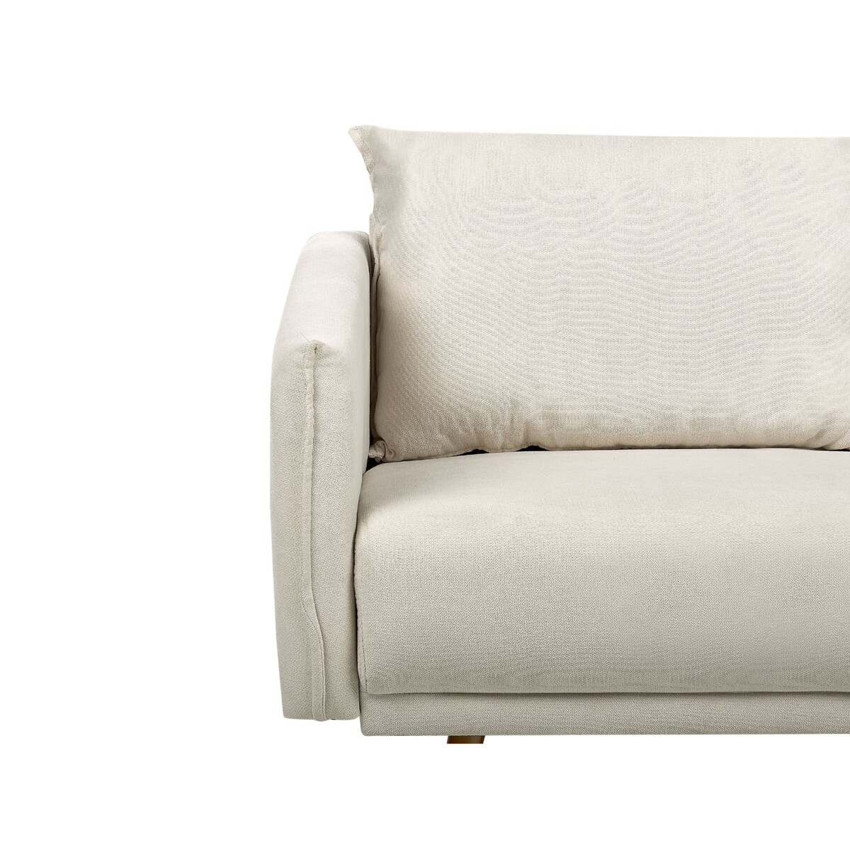 Komplet wypoczynkowy 5-osobowy beżowy MAURA