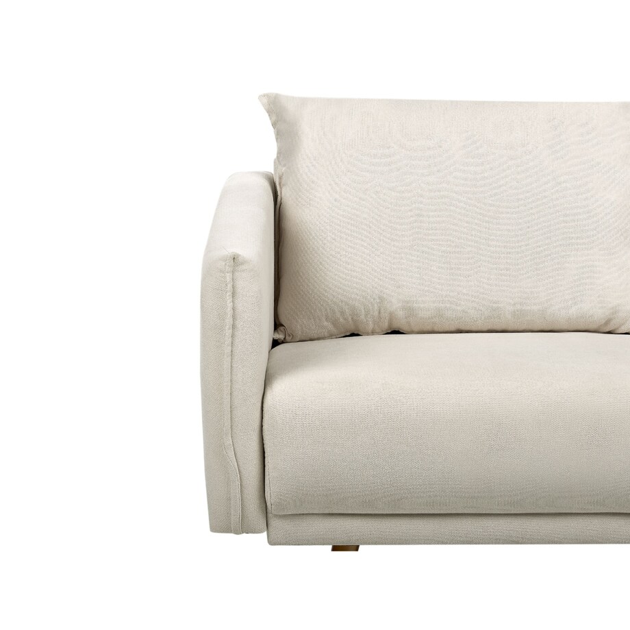 Komplet wypoczynkowy 5-osobowy beżowy MAURA