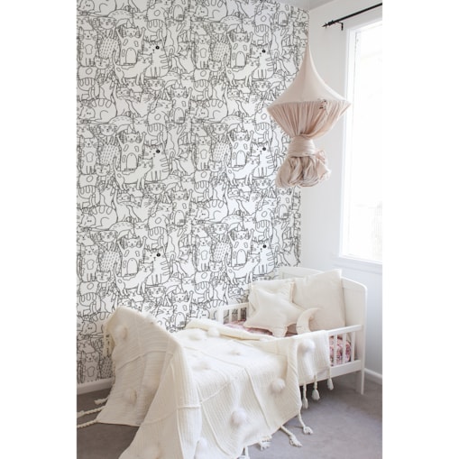 Tapeta Koci świat, 416x254cm