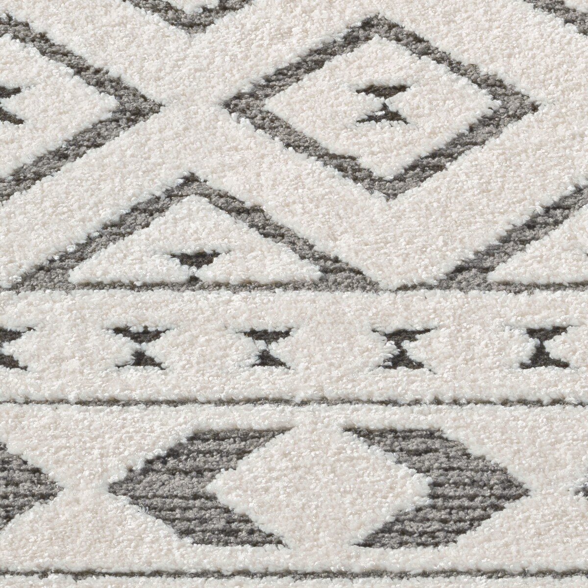 Dywan nowoczesny boho Lounia 99990 Szary Krem 120x170