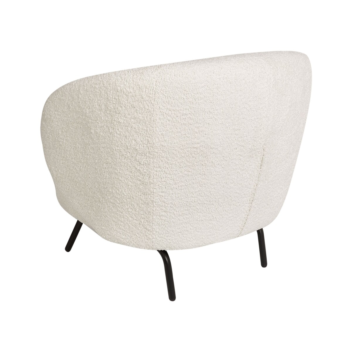 Boucle Fotel Kremowy MAKELA