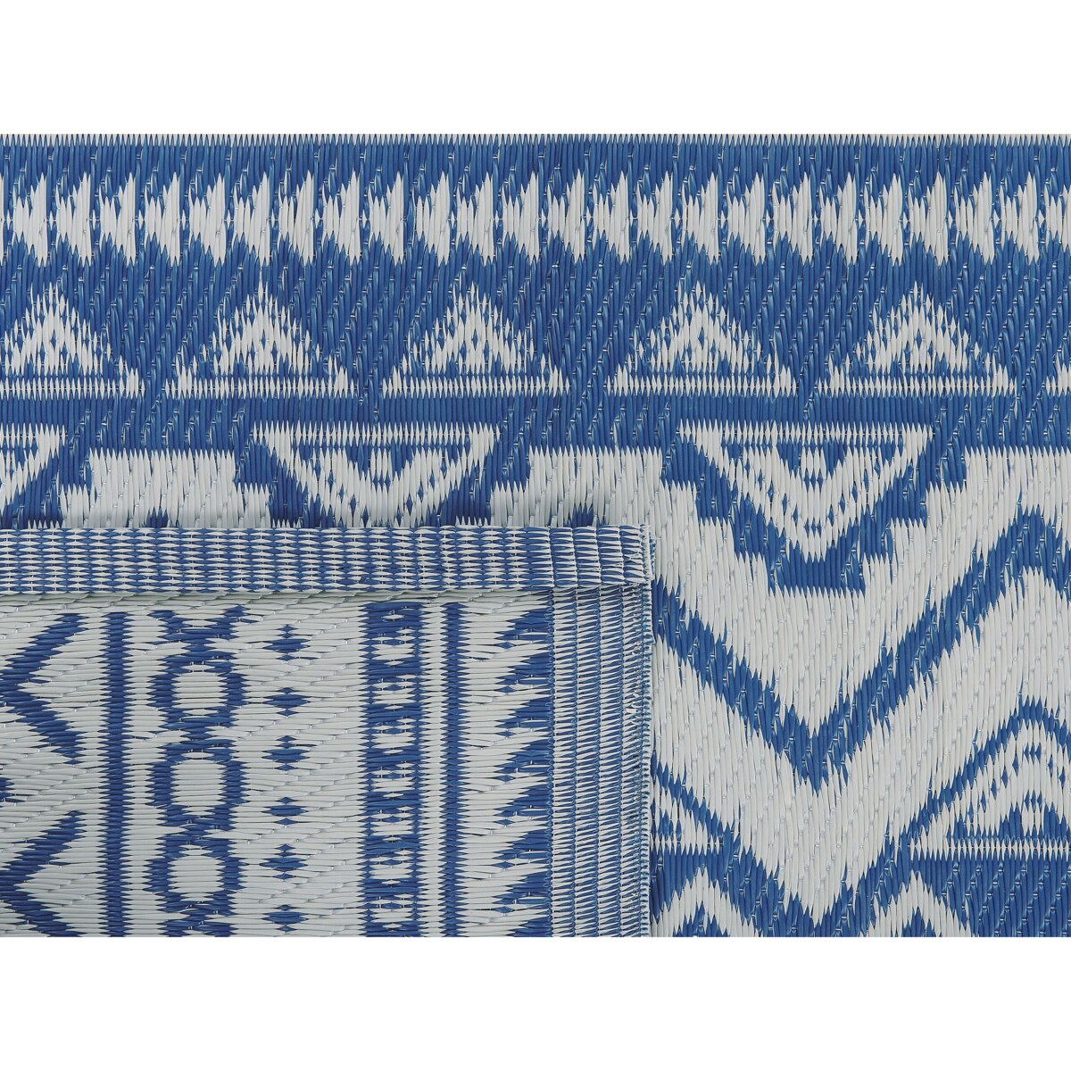 Dywan zewnętrzny 120 x 180 cm niebieski NAGPUR