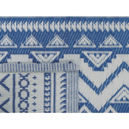 Dywan zewnętrzny 120 x 180 cm niebieski NAGPUR