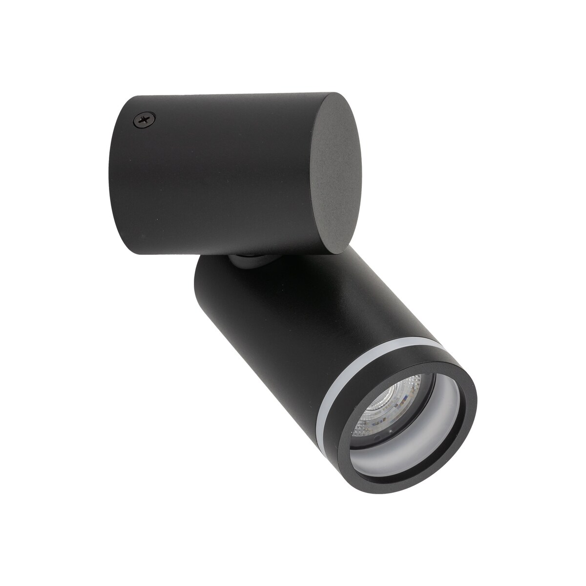 Lampa reflektor spot TK Lighting JET BLACK 5349 czarna GU10 nowoczesna regulowana oprawa ścienna sufitowa 1-punktowa