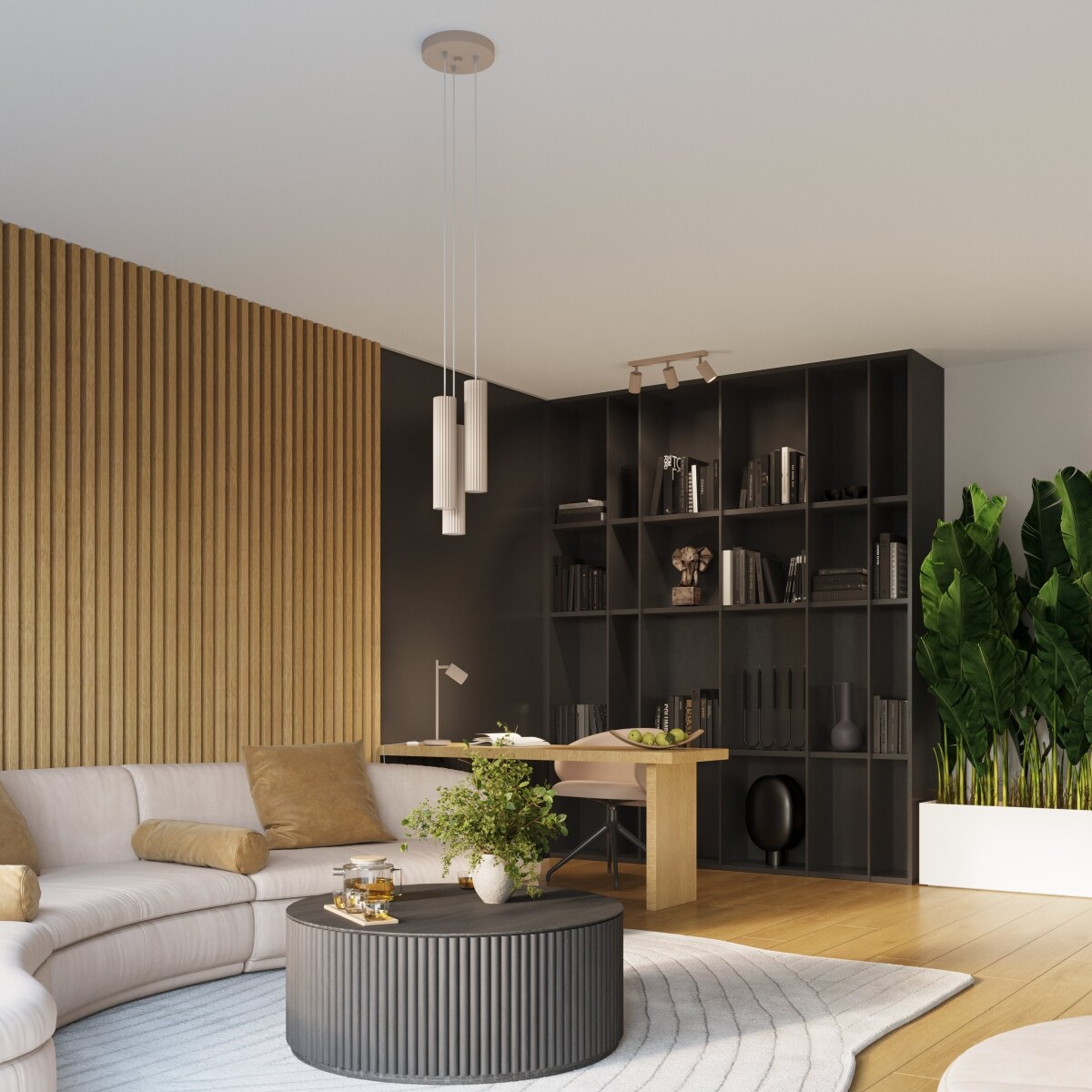 Kinkiet KARBON taupe z włącznikiem