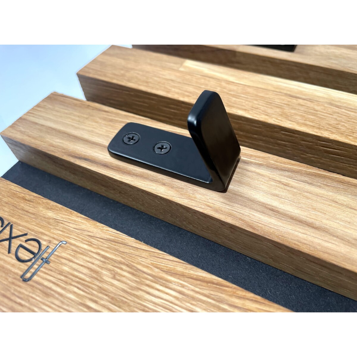 Wieszak na ubrania na ścianę Lamele 100cm