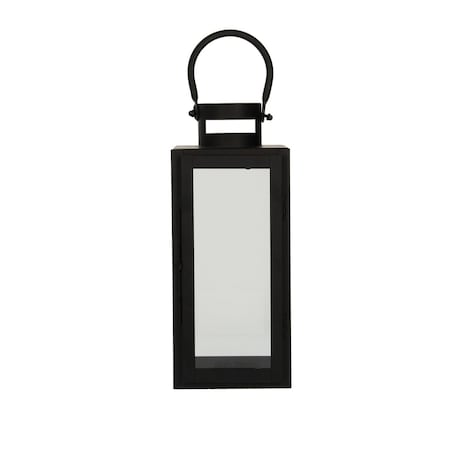 Lampion metalowy Elegance black wys. 30cm, 12 x 13 x 30 cm