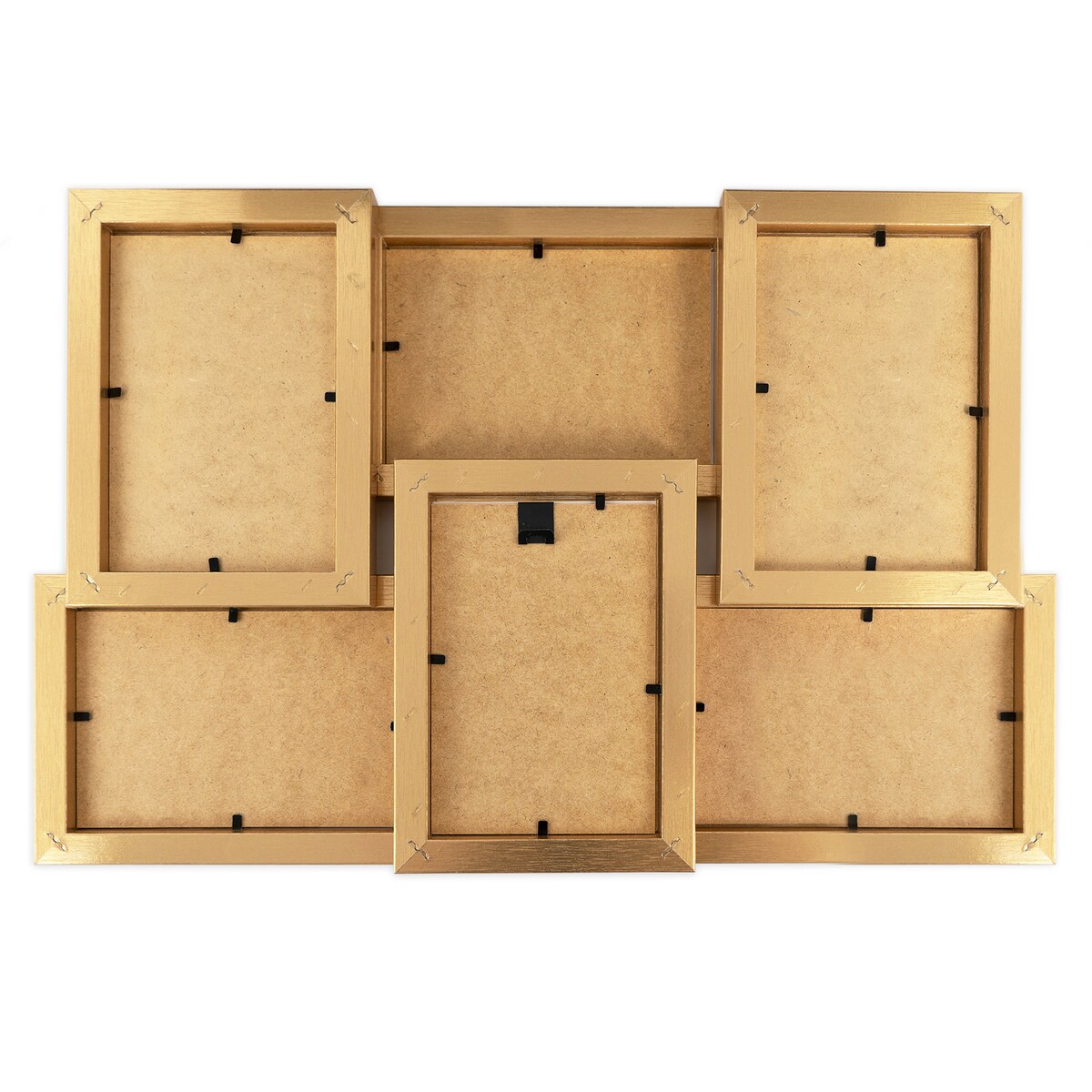 Multirama ramka na zdjęcia 6 zdjęć. Złota multirama na sześć zdjęć 10x15 cm Ramka na zdjęcia 6 w 1 MULTI HEN Z FRAMAI