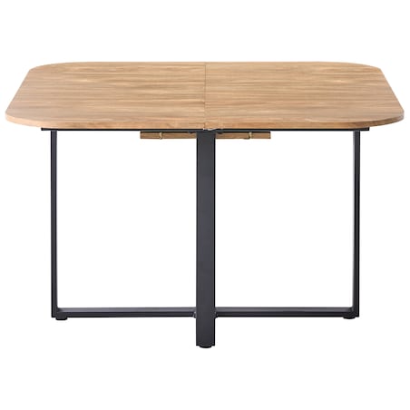 Stół do jadalni rozkładany COOPER Brązowy 120/160 cm 120 cm