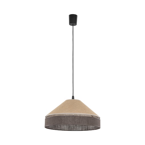 Eliss Black Juta Lampa Wiszaca 1Xe27