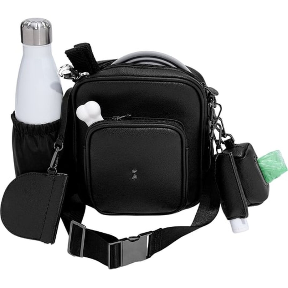 Torba na ramię Stackers Dog Walking czarna