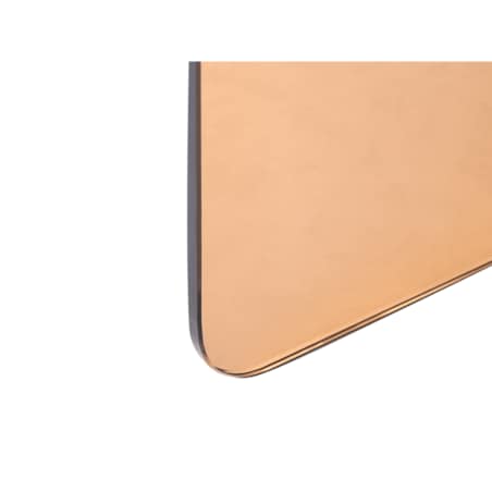 Stolik pomocniczy AMISK Szkło hartowane Brązowy