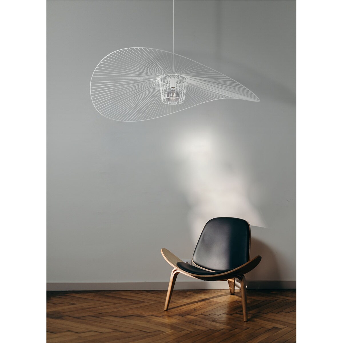 Lampa wisząca KP-21 BIAŁY z serii KAPELUSZ