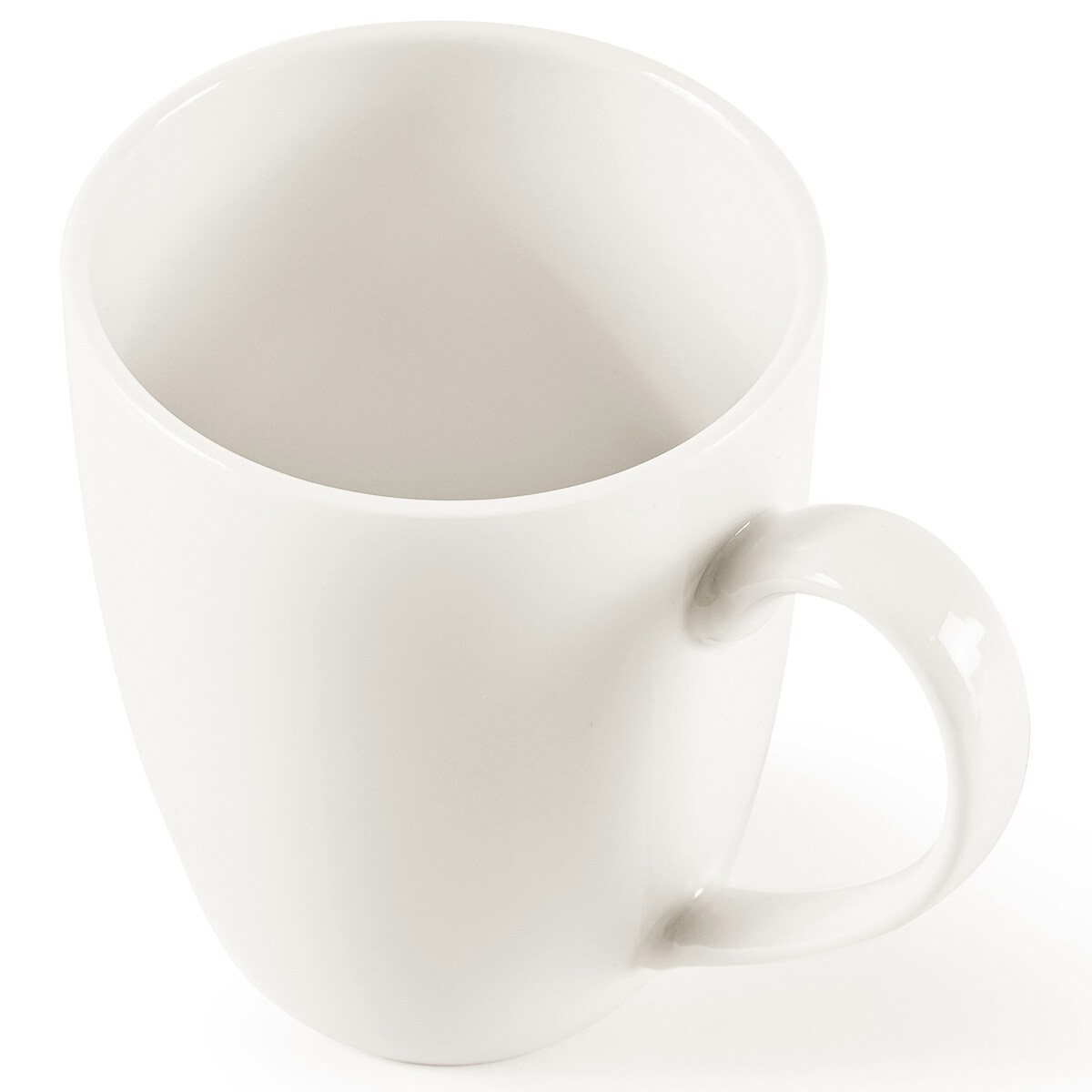 KONSIMO AD BELLA, Kubek 6 szt., kolor ecru