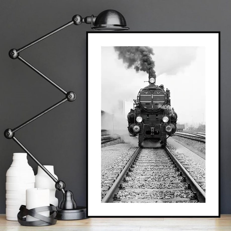 Poster Story, Plakat, Obraz - Stacja Kolejowa, wymiary 70 x 100 cm