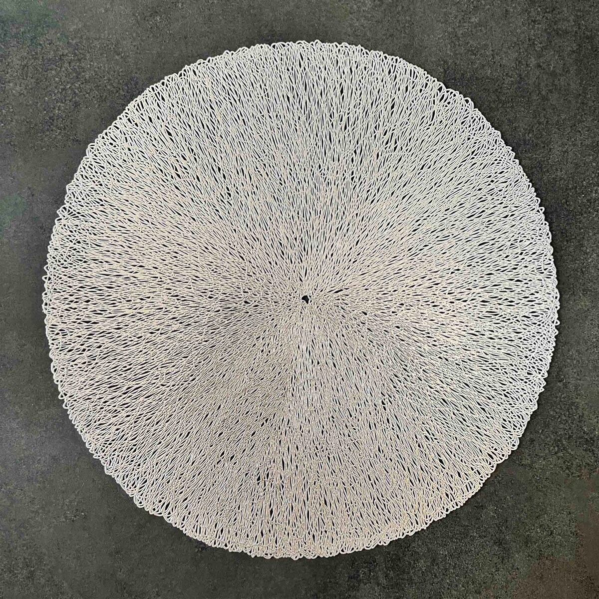 Podkładka Mata Ażurowa Na Stół Okrągła 38 Cm