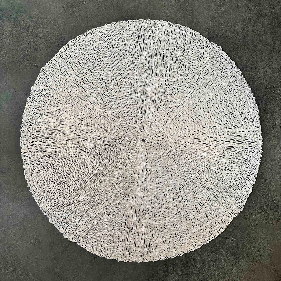 Podkładka Mata Ażurowa Na Stół Okrągła 38 Cm