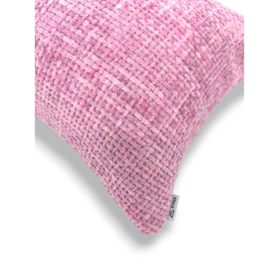 Różowa Poduszka Dekoracyjna Stella 50x30 - melanż