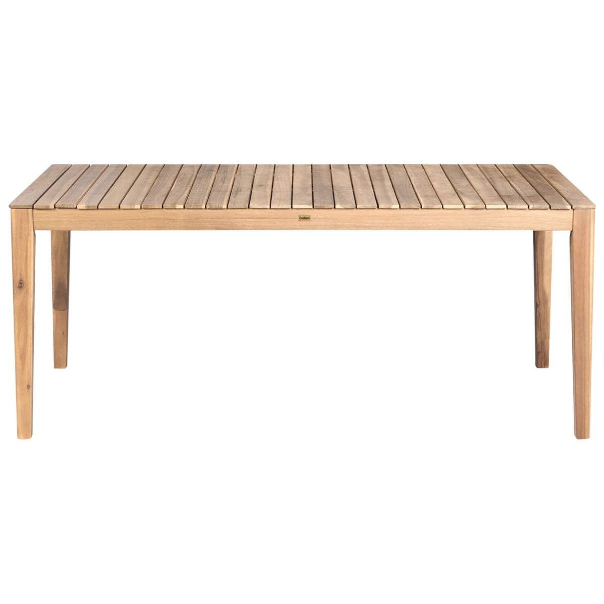 Stół ogrodowy CHIOGGIA 90 cm 180 cm Certyfikowane drewno akacjowe Jasnobrązowy