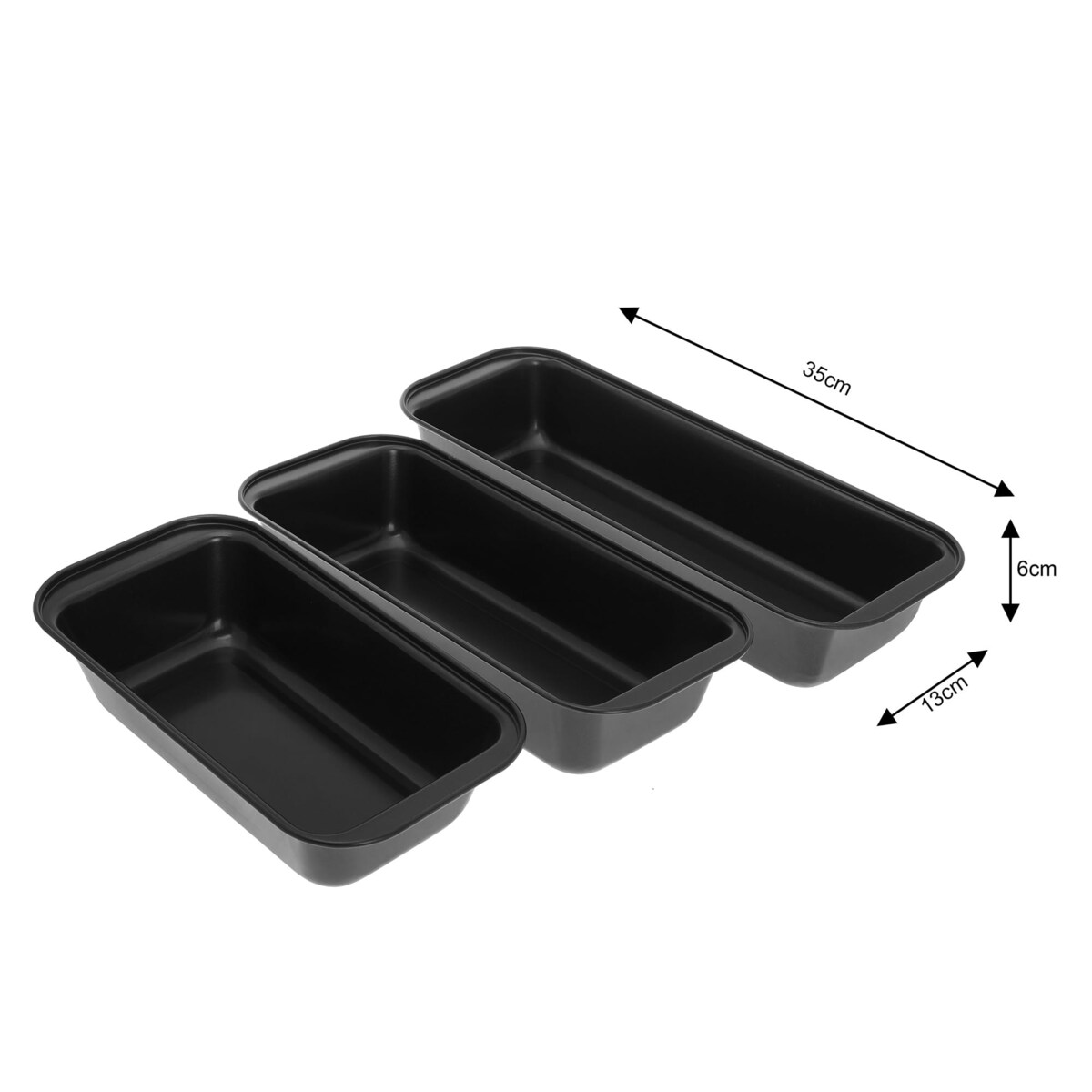 Formy Do Pieczenia 3 Szt. Kinghoff Kh-4198