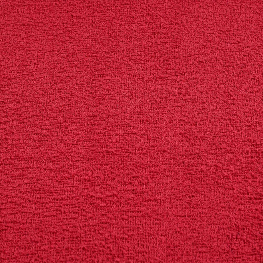 vidaXL Ręczniki, 4 szt., czerwone, 100x200 cm, bawełna 100%