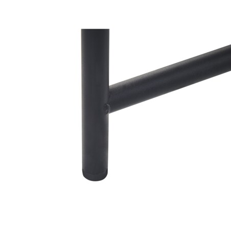 Konsola ciemne drewno z czarnym JOSE