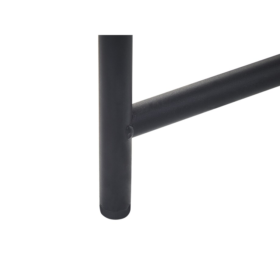 Konsola ciemne drewno z czarnym JOSE