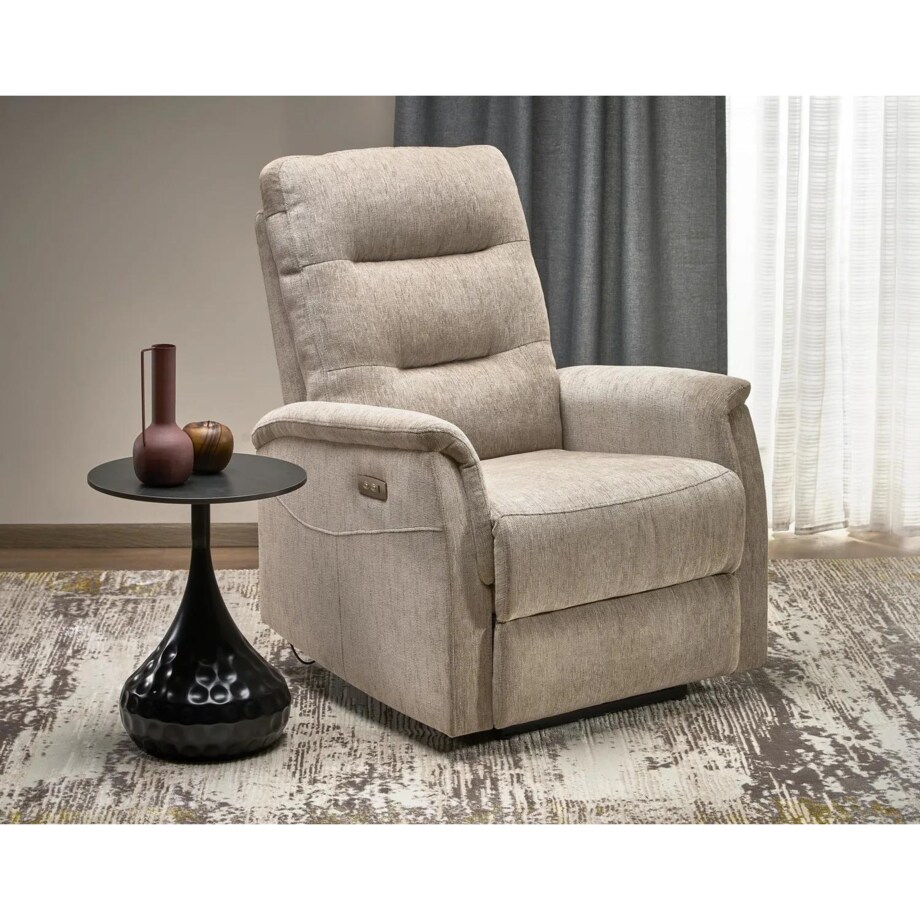 Fotel rozkładany JAMAL beżowy