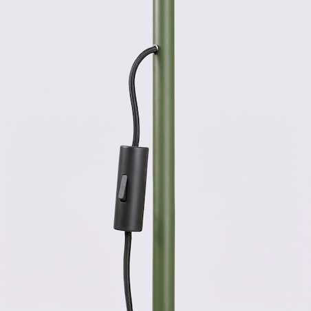 Lampa podłogowa NOX zielona oliwka