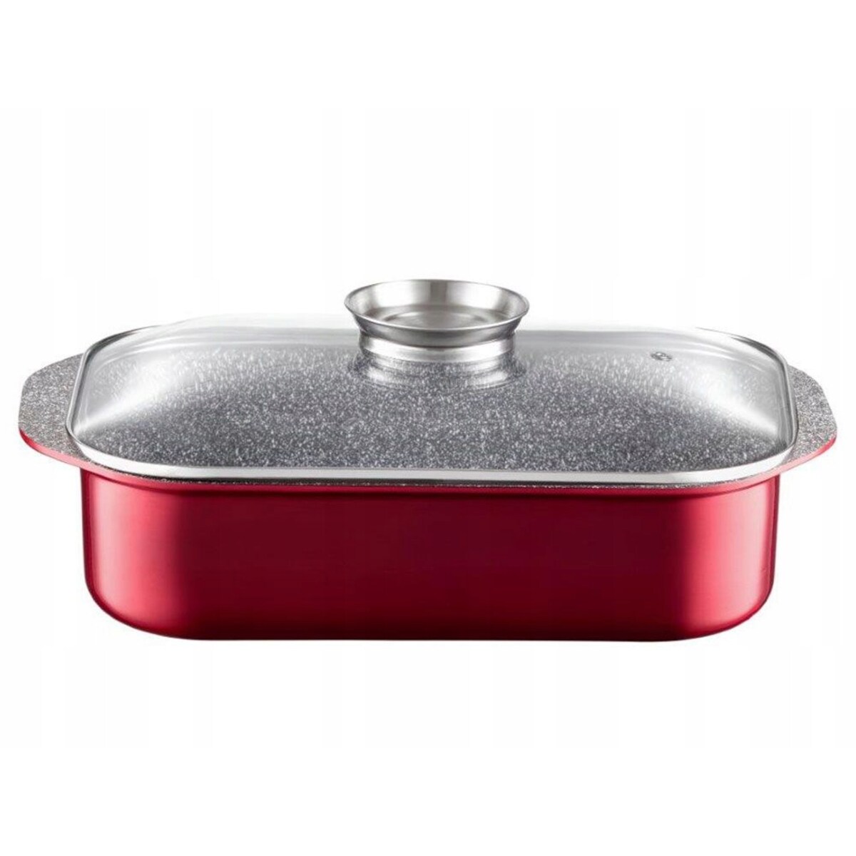 BRYTFANNA Metallic RED 6,5L +dozownik GARNEK na prezent kuchenny pokrywa