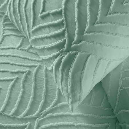 Komplet pościeli z tuftowanym wzorem 240x220 cm TIPLU zielony