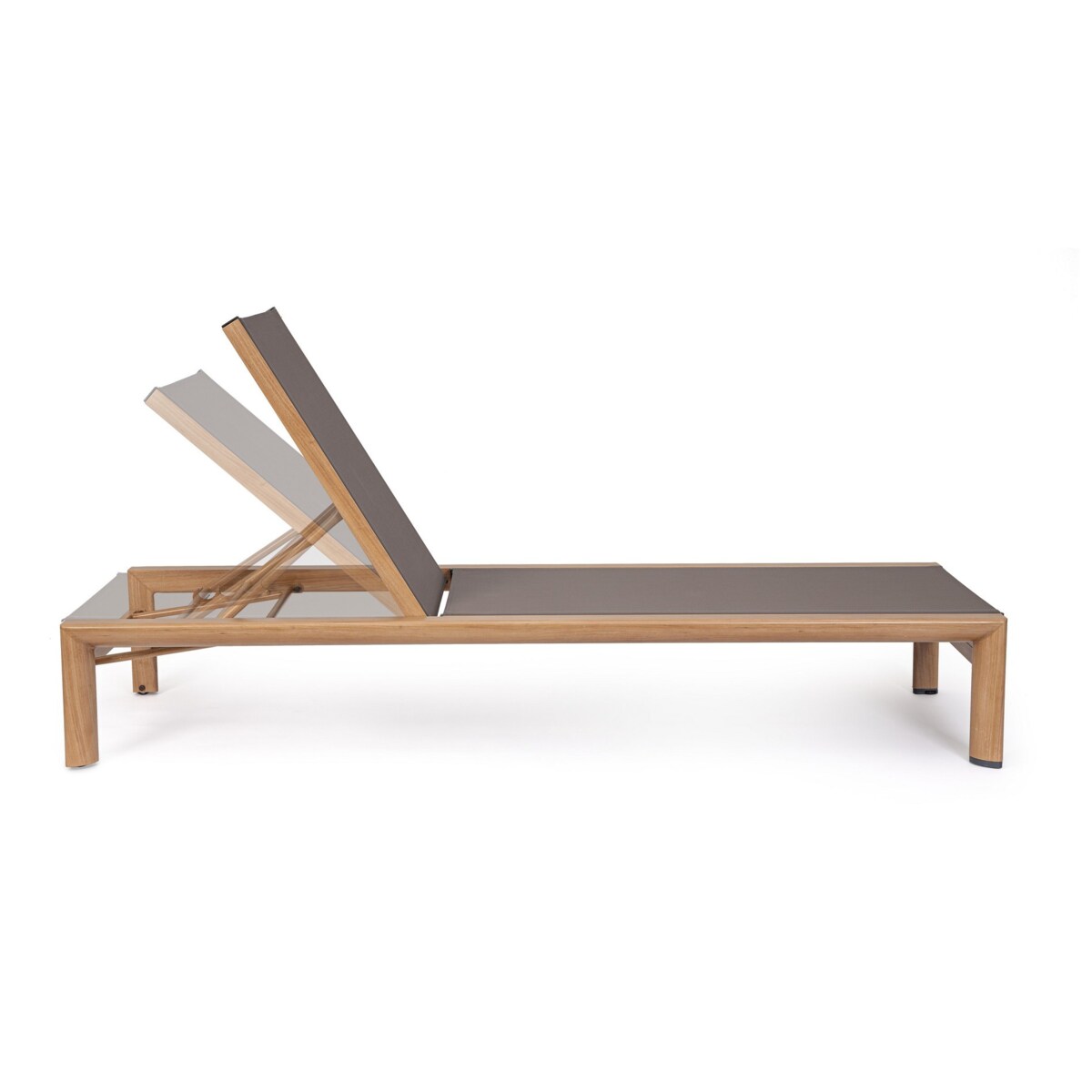 BIZZOTTO leżak ogrodowy SKIPPER naturalny